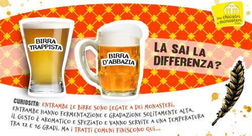 Sai la differenza tra birra trappista e di abbazia?