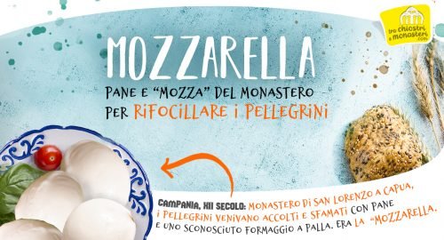 Mozzarella di bufala: cibo per i pellegrini