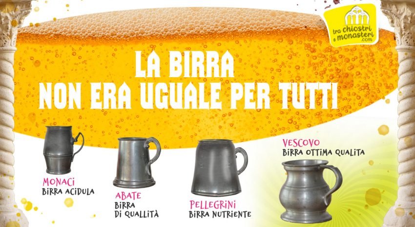 Monasteri antichi: non a tutti la stessa birra