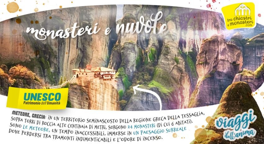 Meteore, 6 monasteri tra le nuvole