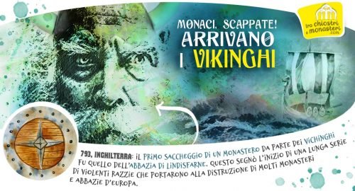 I 10 monasteri più razziati dai vichinghi