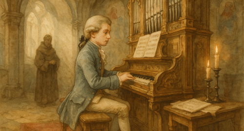 Mozart nei monasteri d’Europa: musica, organi e partiture